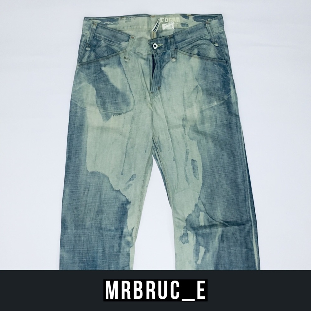 Rare Rogan Splatter Paint Boyfriend Denim (28,29)
